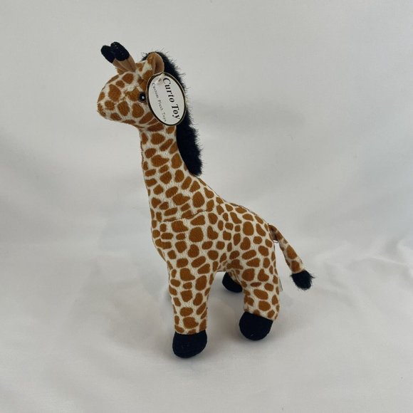 Curto Toy Giraffe 10” Plush Stuffed Animal Standing Soft Toy - Picture 2 of 5